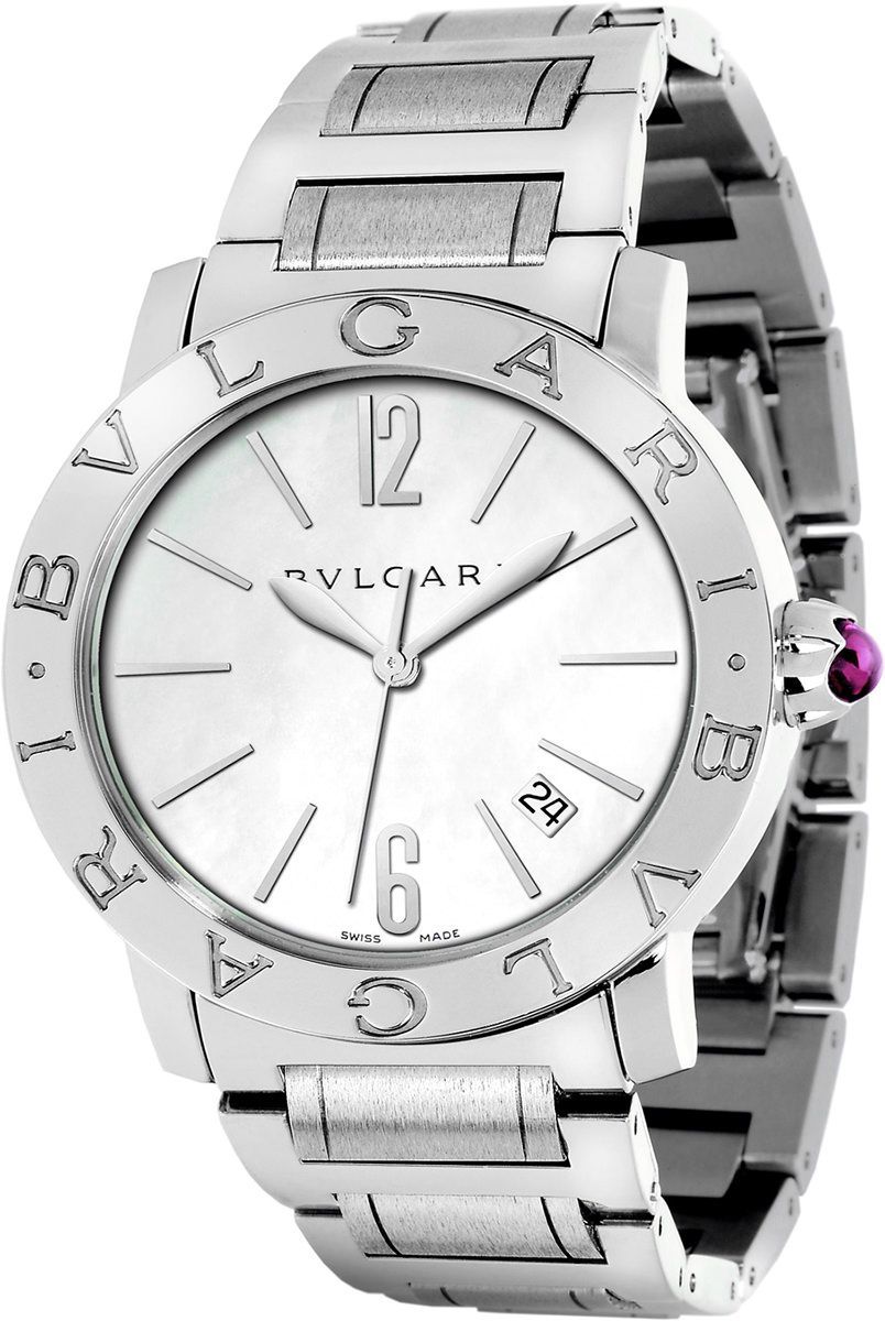BVLGARI   MOP Dial 37 mm Automatic Watch For Women - 1
