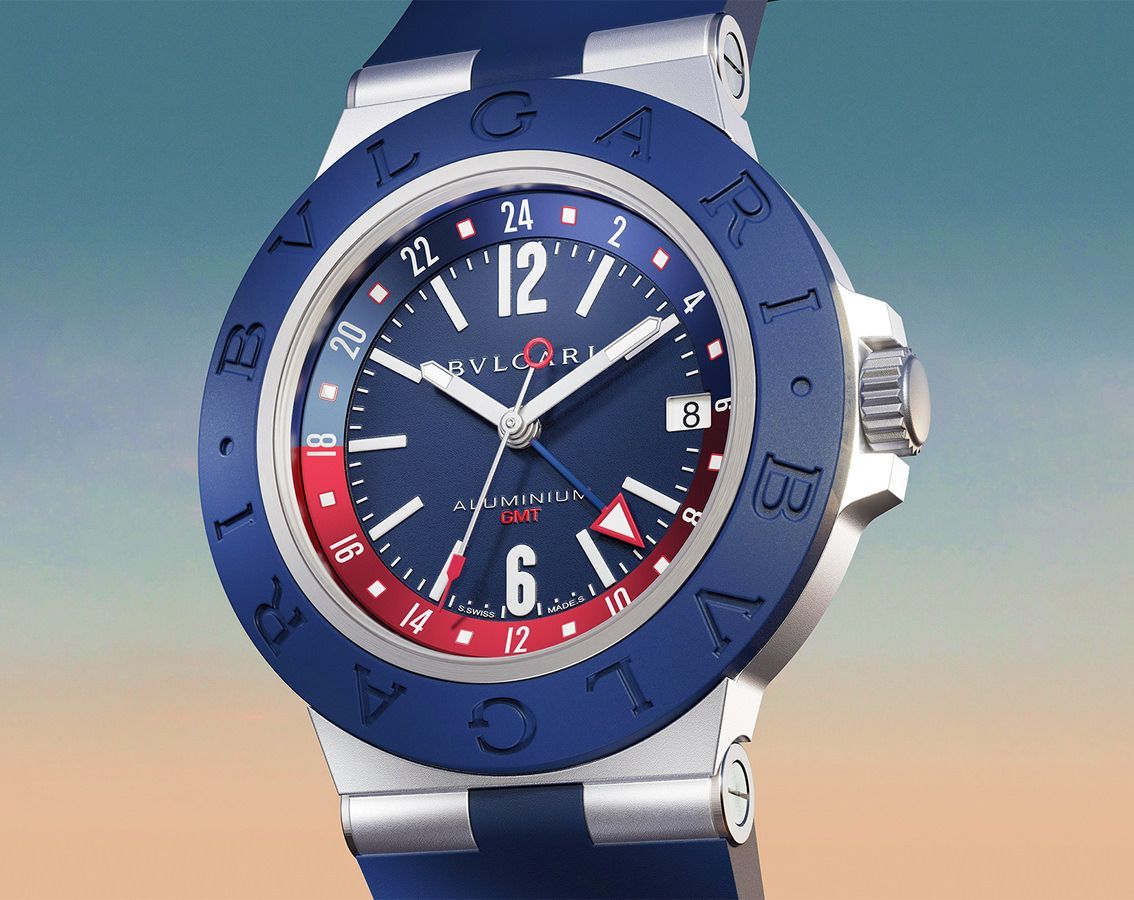 BVLGARI BVLGARI Aluminium  Blue Dial 40 mm Automatic Watch For Men - 8