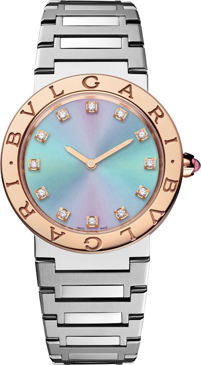 BVLGARI BVLGARI BVLGARI  Multicolour Dial 33 mm Quartz Watch For Women - 1