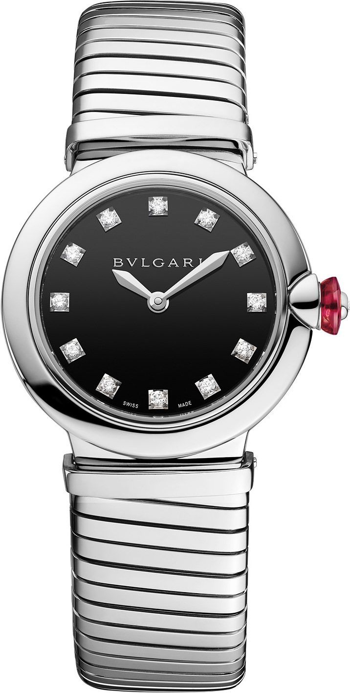 BVLGARI Lvcea  Black Dial 28 mm Quartz Watch For Women - 1