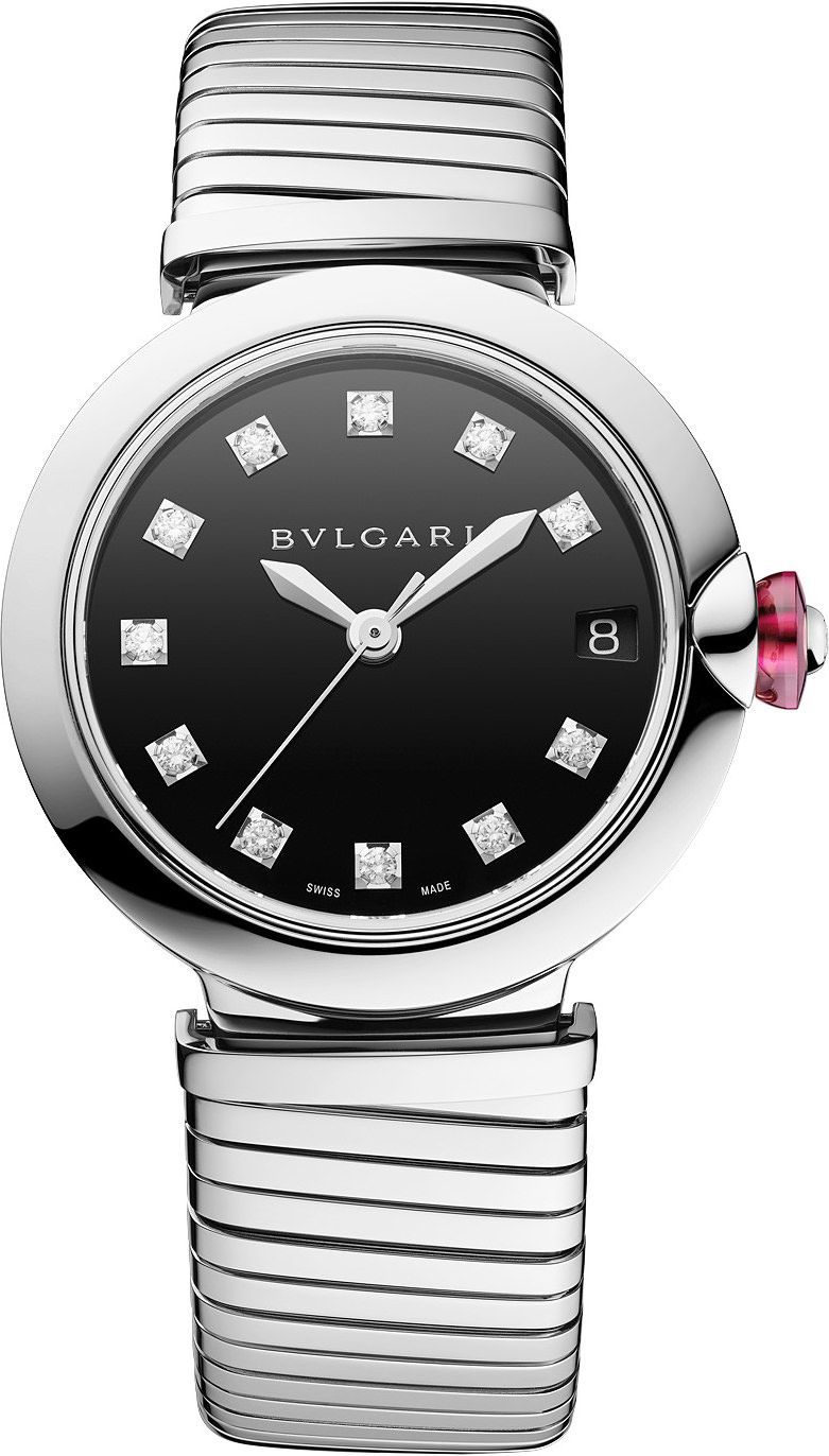 BVLGARI Lvcea  Black Dial 33 mm Automatic Watch For Women - 1