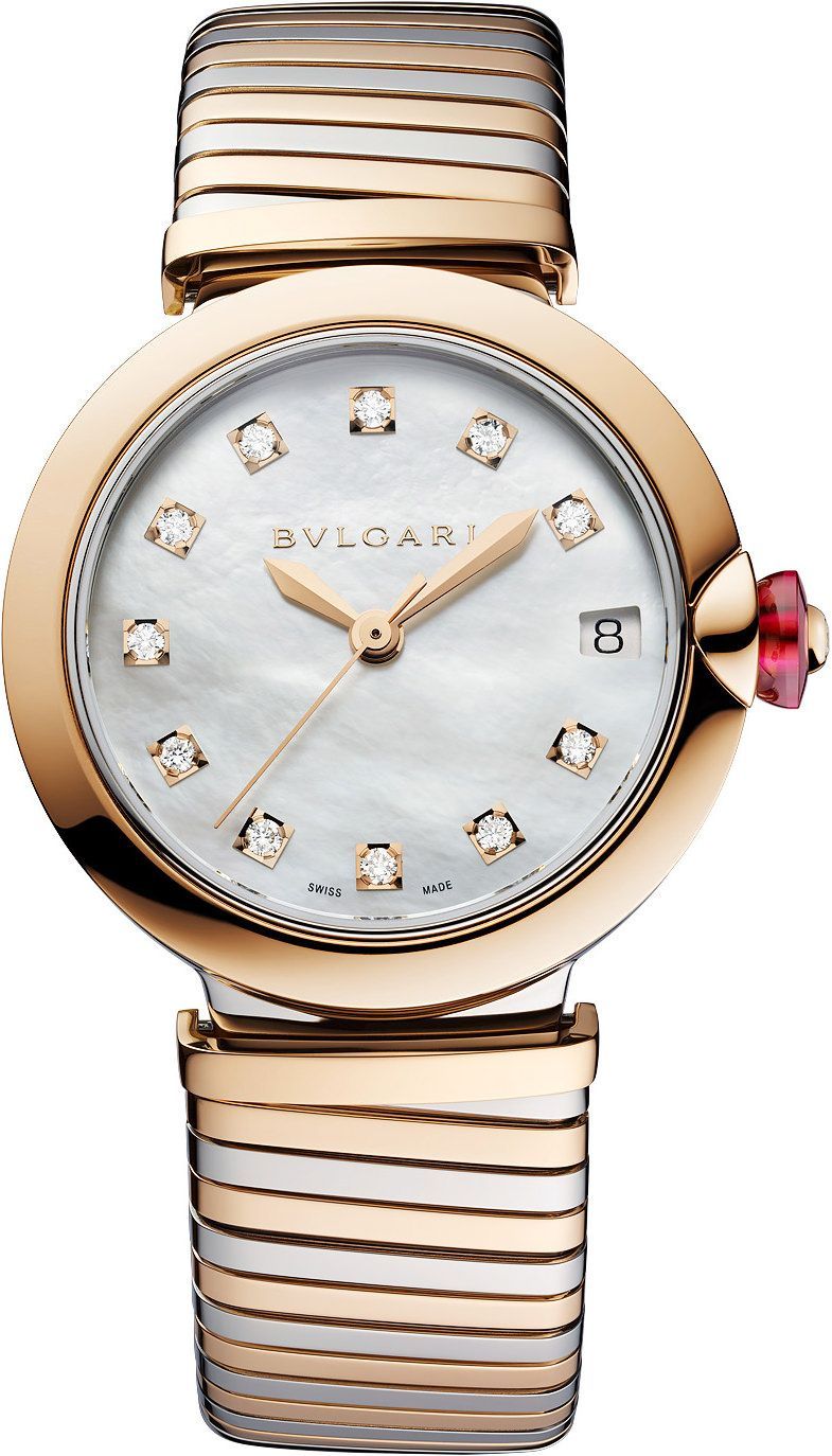 BVLGARI Lvcea  MOP Dial 33 mm Automatic Watch For Women - 1