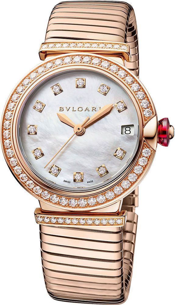 BVLGARI Lvcea  MOP Dial 33 mm Automatic Watch For Women - 1