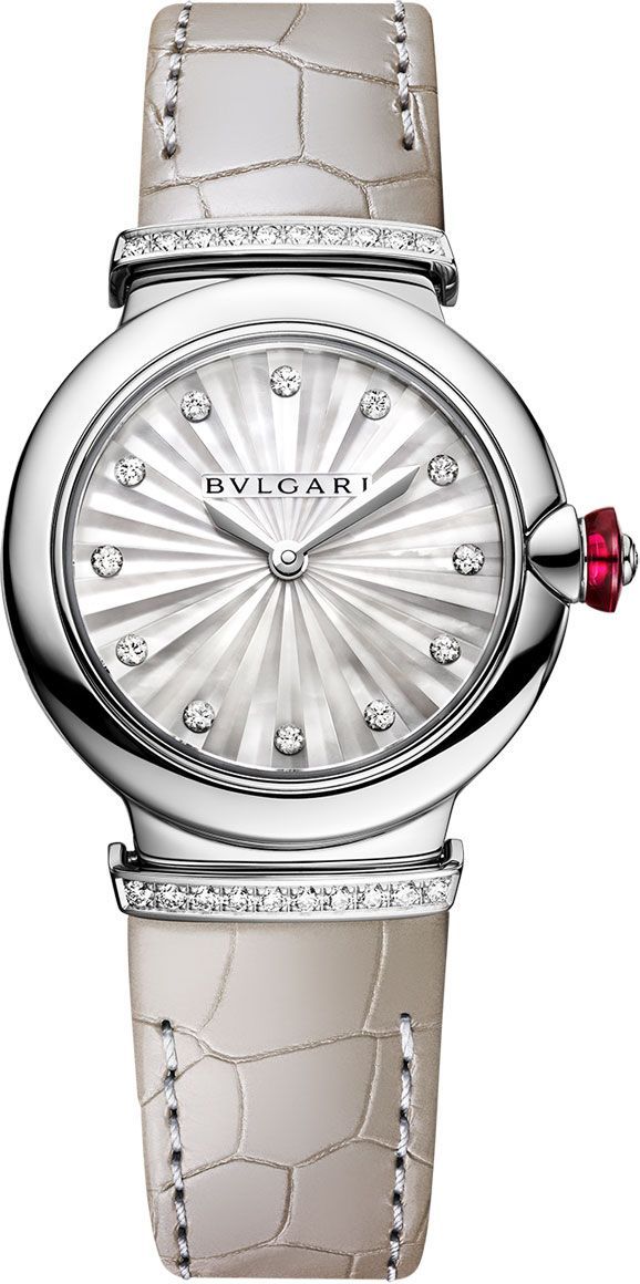 BVLGARI Lvcea  MOP Dial 28 mm Quartz Watch For Women - 1