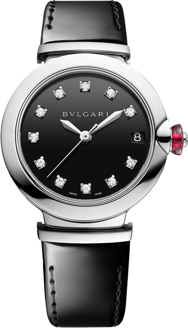 BVLGARI Lvcea  Black Dial 33 mm Automatic Watch For Women - 1