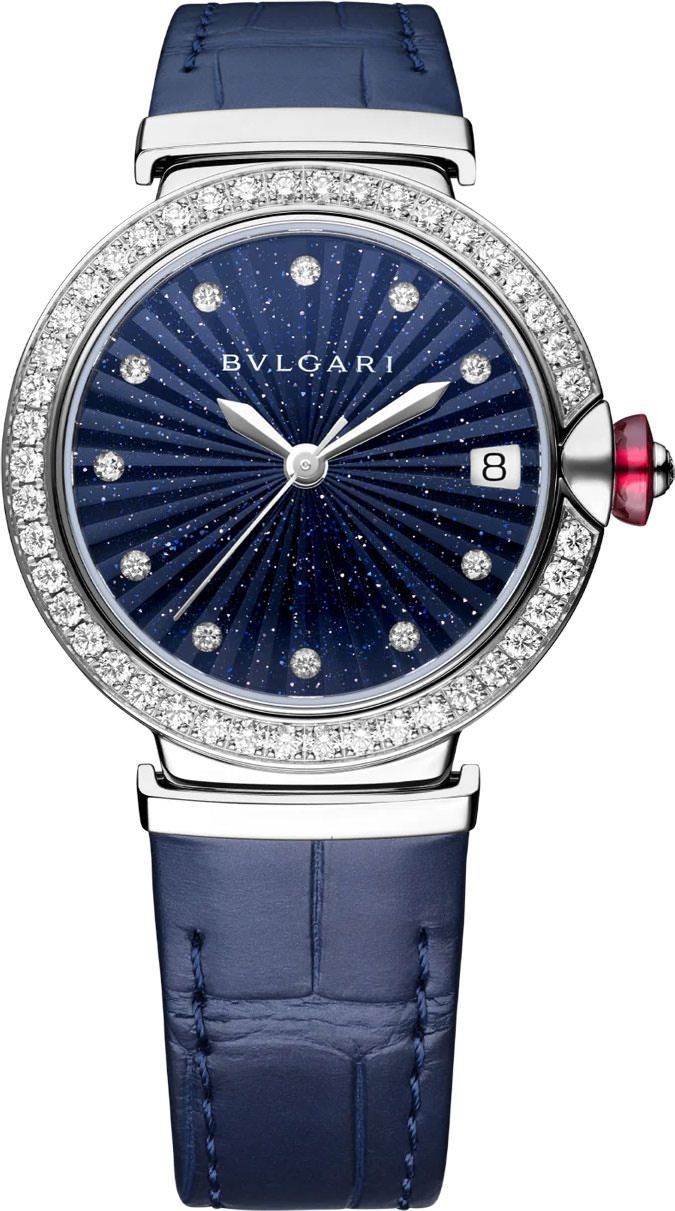 BVLGARI Lvcea  Blue Dial 33 mm Automatic Watch For Women - 1