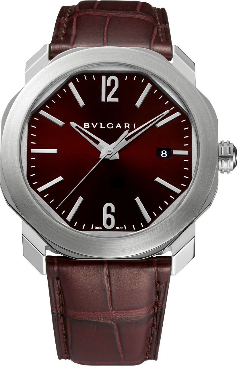 BVLGARI Octo  Brown Dial 41 mm Automatic Watch For Men - 1