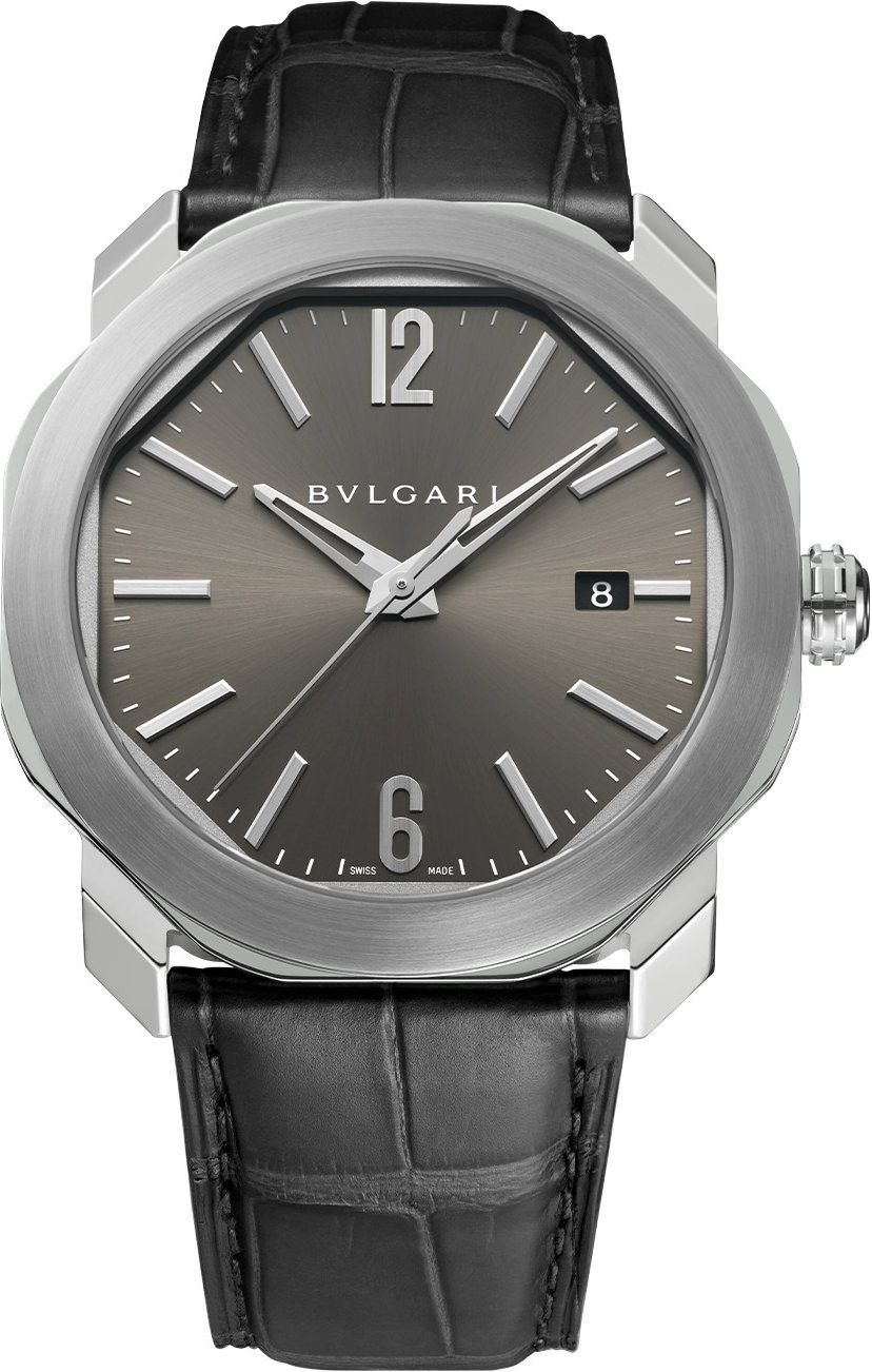 BVLGARI Octo  Anthracite Dial 41 mm Automatic Watch For Men - 1