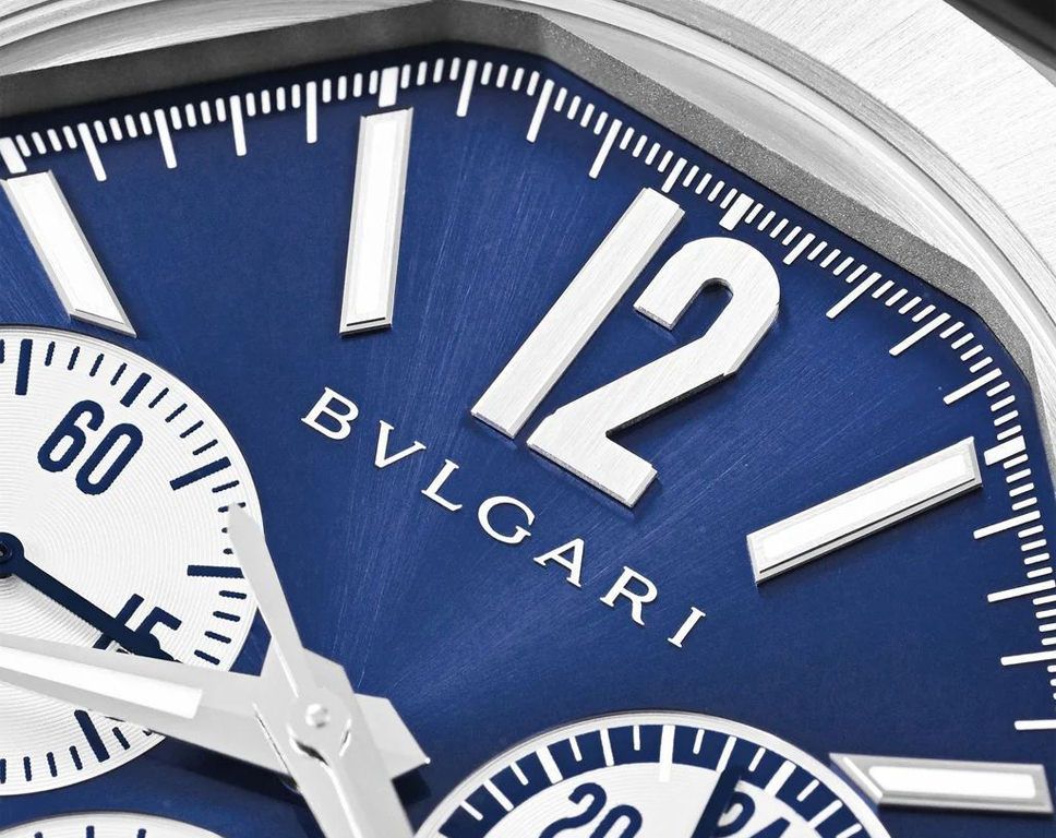 BVLGARI Octo Finissimo Blue Dial 43 mm Automatic Watch For Men - 7