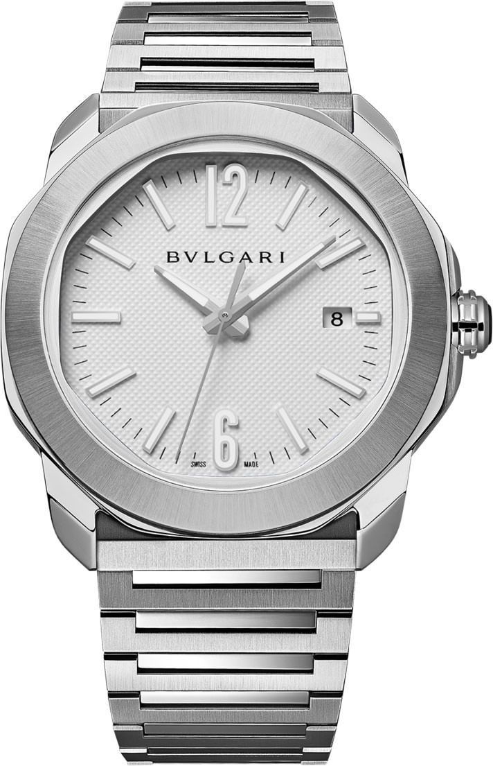 BVLGARI Octo Roma Grey Dial 41 mm Automatic Watch For Men - 1