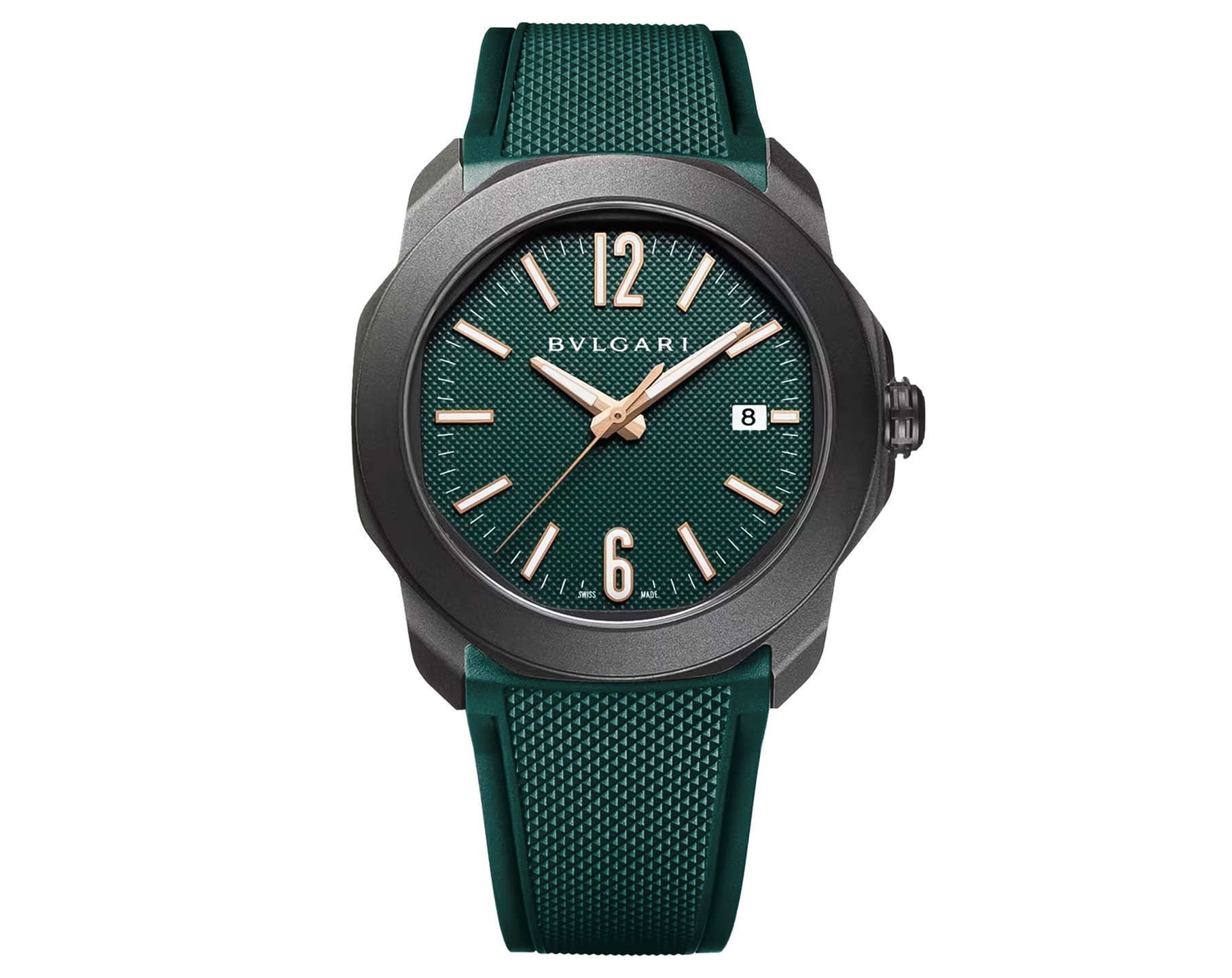 BVLGARI Octo Roma Green Dial 41 mm Automatic Watch For Men - 2