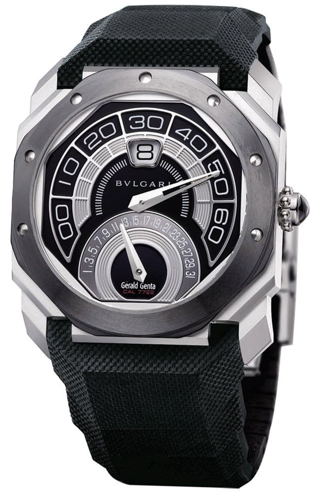 BVLGARI Octo  Black Dial 43 mm Automatic Watch For Men - 1