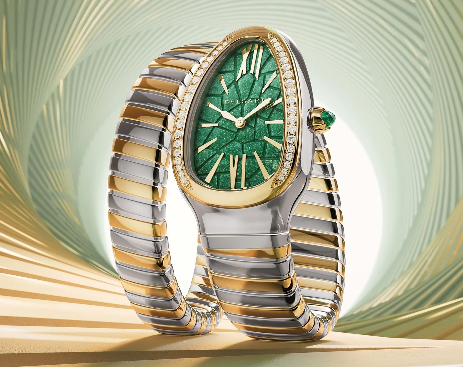 Bvlgari serpenti green sale