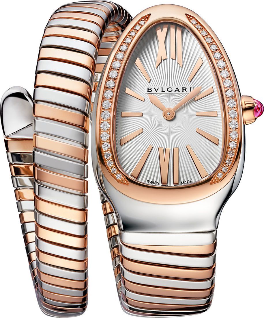 BVLGARI  35 mm Watch in Silver Dial For Women - 1