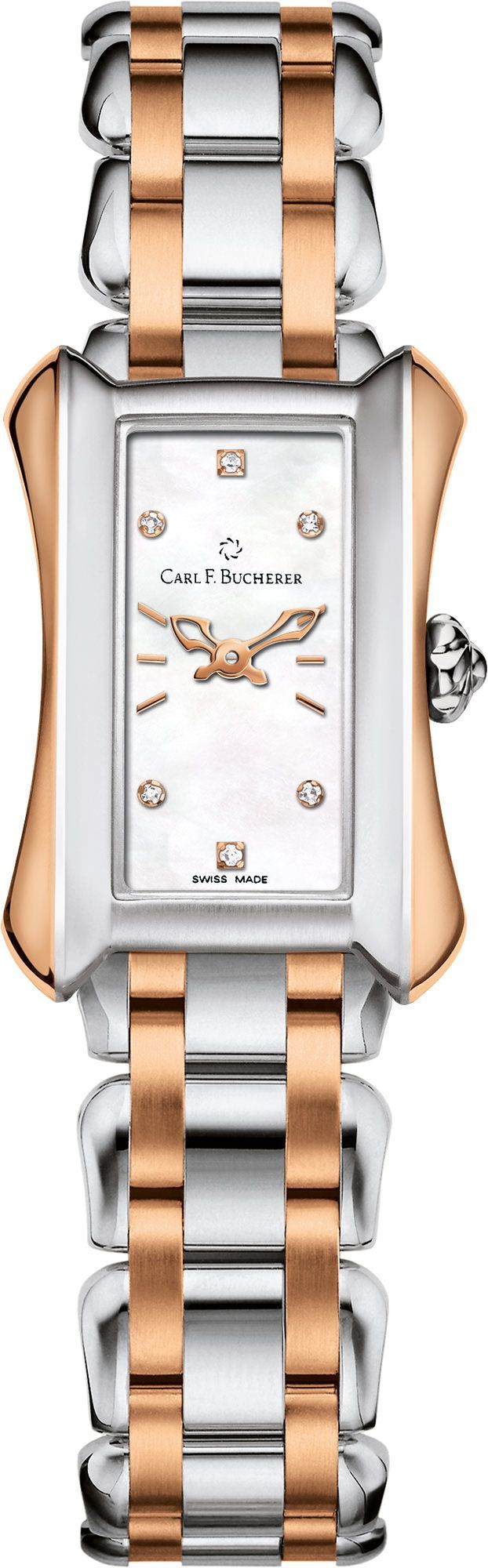 Carl F. Bucherer Alacria Princess MOP Dial 30 mm Quartz Watch For Women - 1