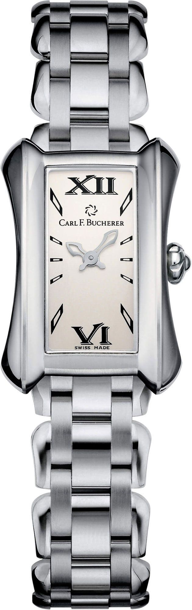 Carl F. Bucherer Alacria Princess Beige Dial 21 mm Quartz Watch For Women - 1