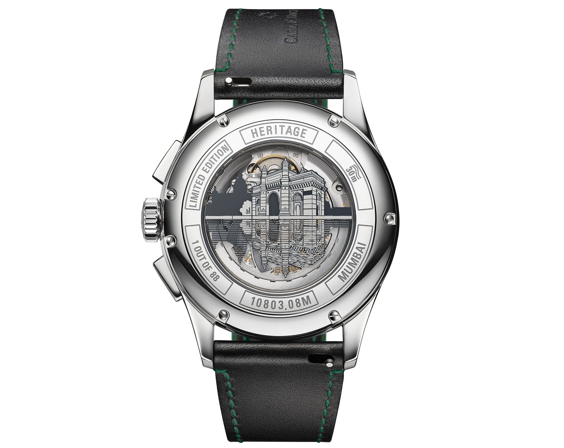 Carl F. Bucherer Bicompax Annual 41 mm Watch in Green Dial For Men - 4