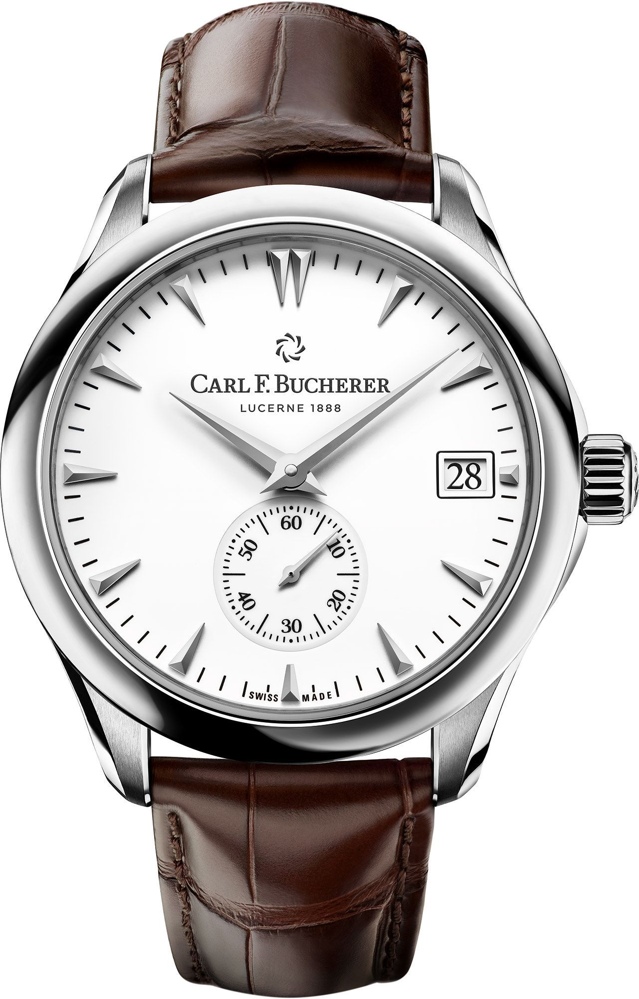 Carl F. Bucherer Peripheral 40.6 mm Watch in White Dial For Men - 1