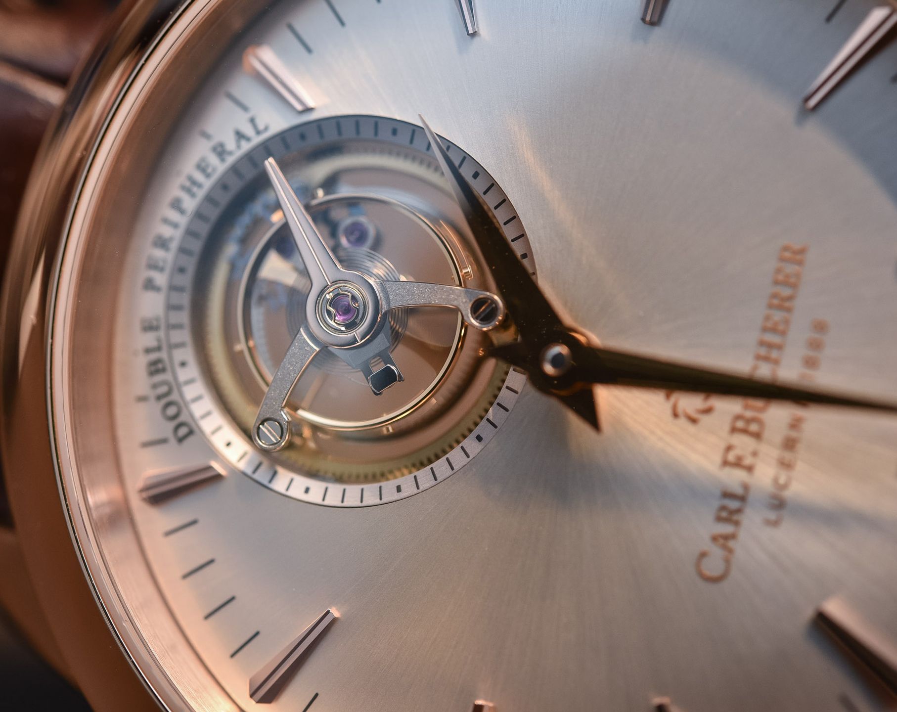 Carl F. Bucherer Manero Tourbillon Double Peripheral Silver Dial 43.1 mm Automatic Watch For Men - 7