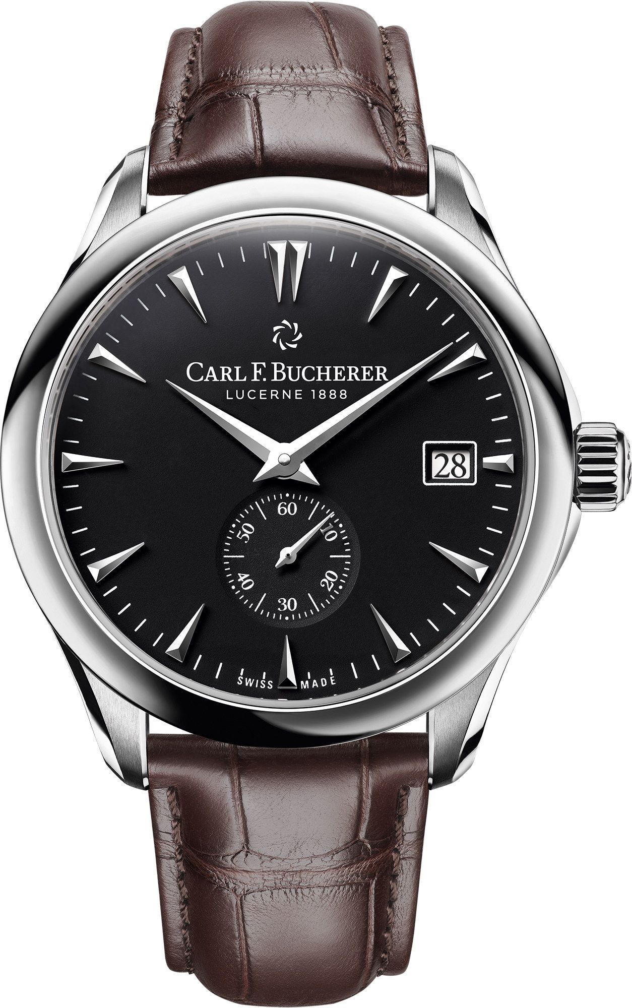 Carl F. Bucherer Peripheral 43.1 mm Watch in Black Dial For Men - 1