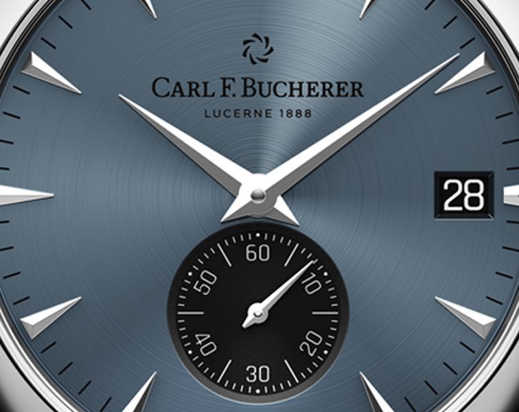 Carl F. Bucherer Manero Peripheral Blue Dial 40.60 mm Automatic Watch For Men - 5