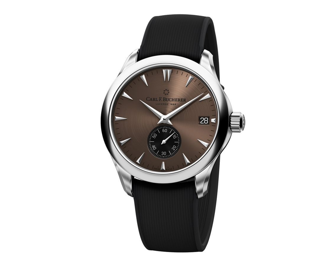 Carl F. Bucherer Manero Peripheral Brown Dial 40.6 mm Automatic Watch For Men - 5