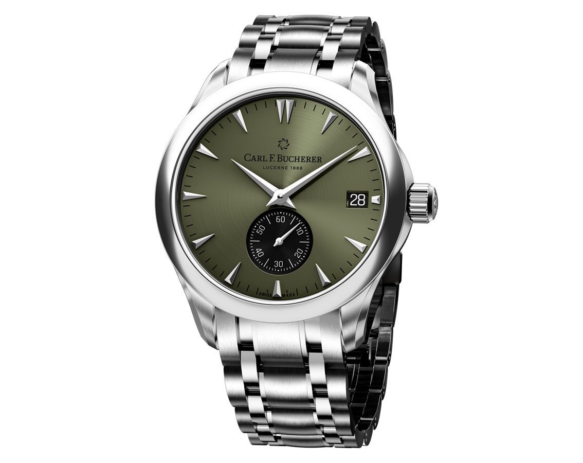 Carl F. Bucherer Manero Peripheral Green Dial 40.6 mm Automatic Watch For Men - 5