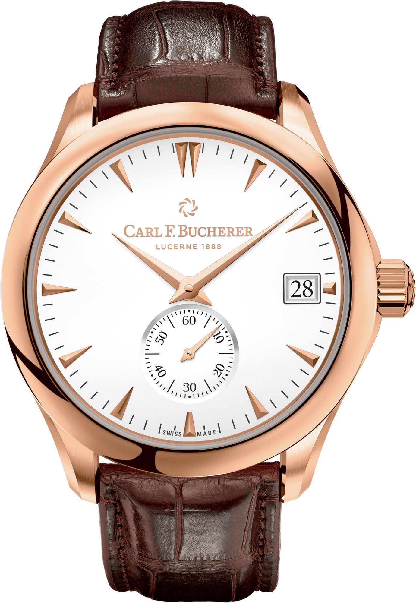 Carl F. Bucherer Peripheral 40.6 mm Watch in White Dial For Men - 1