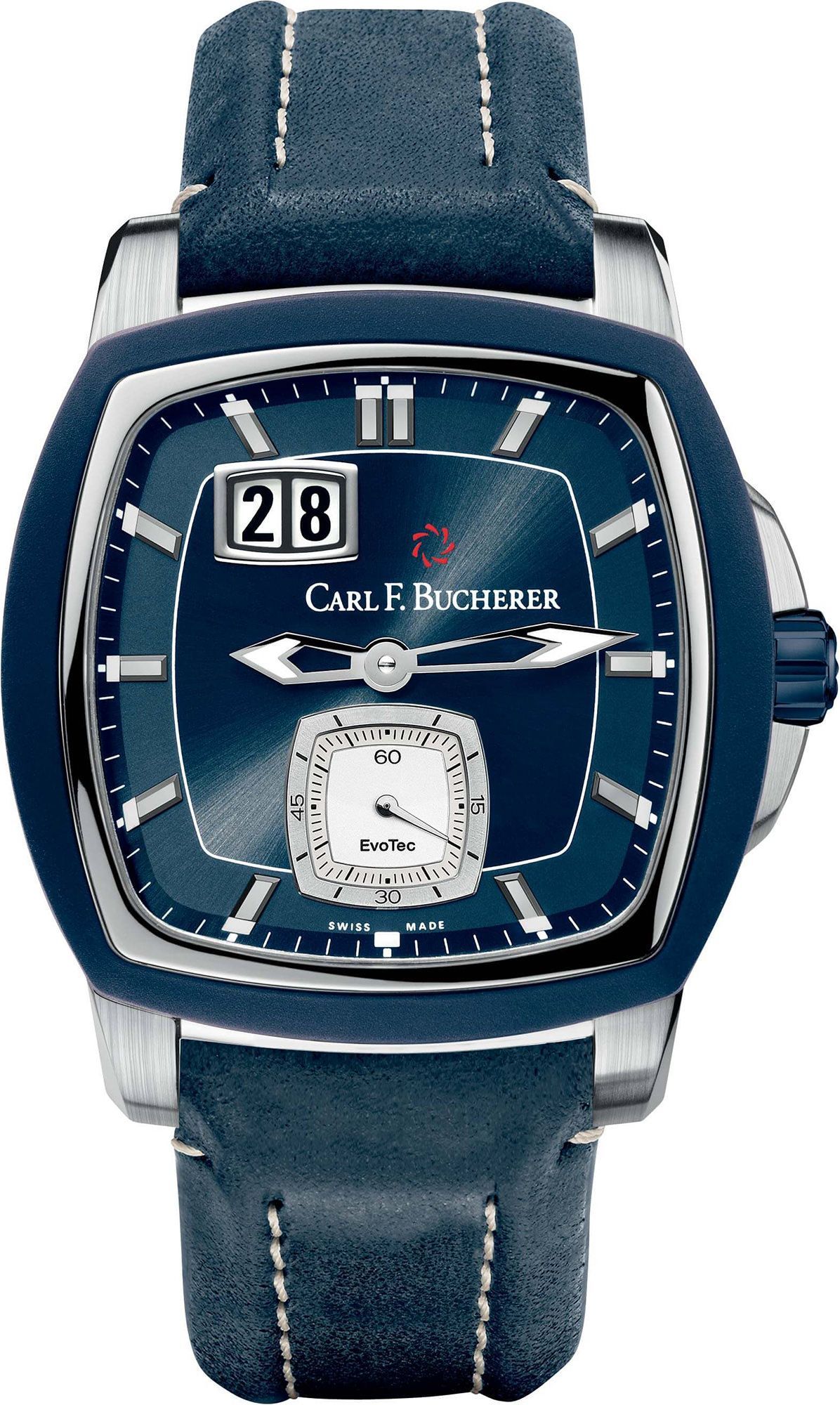 Carl F. Bucherer Patravi  Blue Dial 38.5 mm Automatic Watch For Men - 1