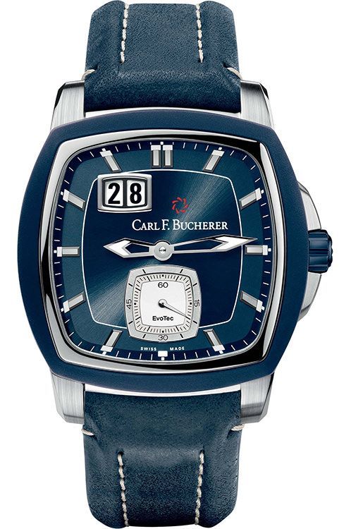 Carl F. Bucherer Patravi 38.5 mm Watch in Blue Dial