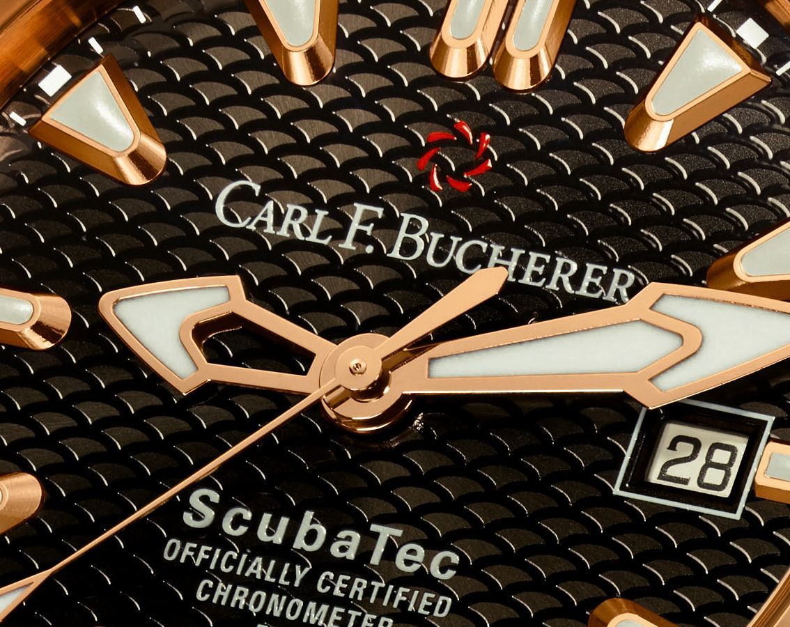 Carl F. Bucherer Patravi ScubaTec Black Dial 44.6 mm Automatic Watch For Men - 7