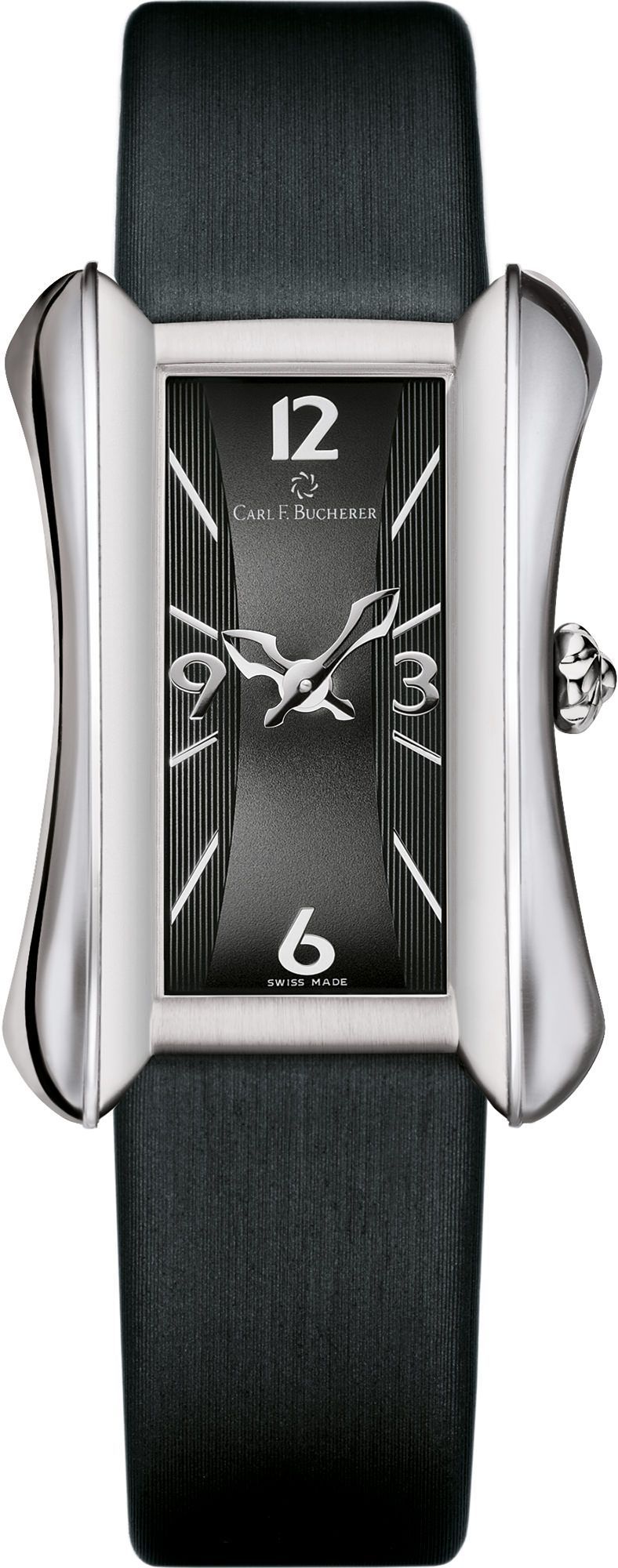 Carl F. Bucherer Alacria Queen Black Dial 30 mm Quartz Watch For Women - 1