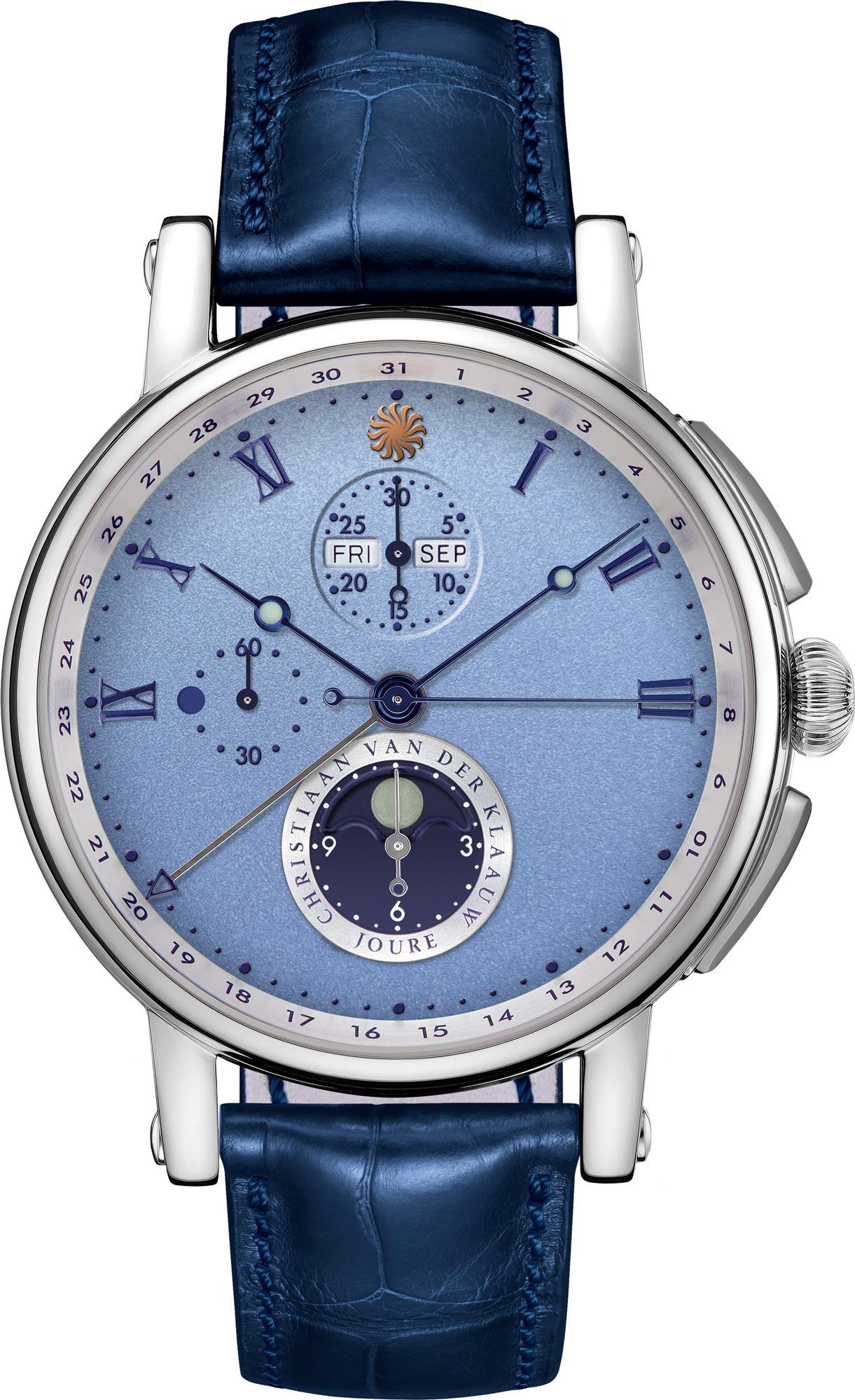 Christiaan van der Klaauw Stars CVDK Hypernova Blue Dial 44 mm Automatic Watch For Men - 1