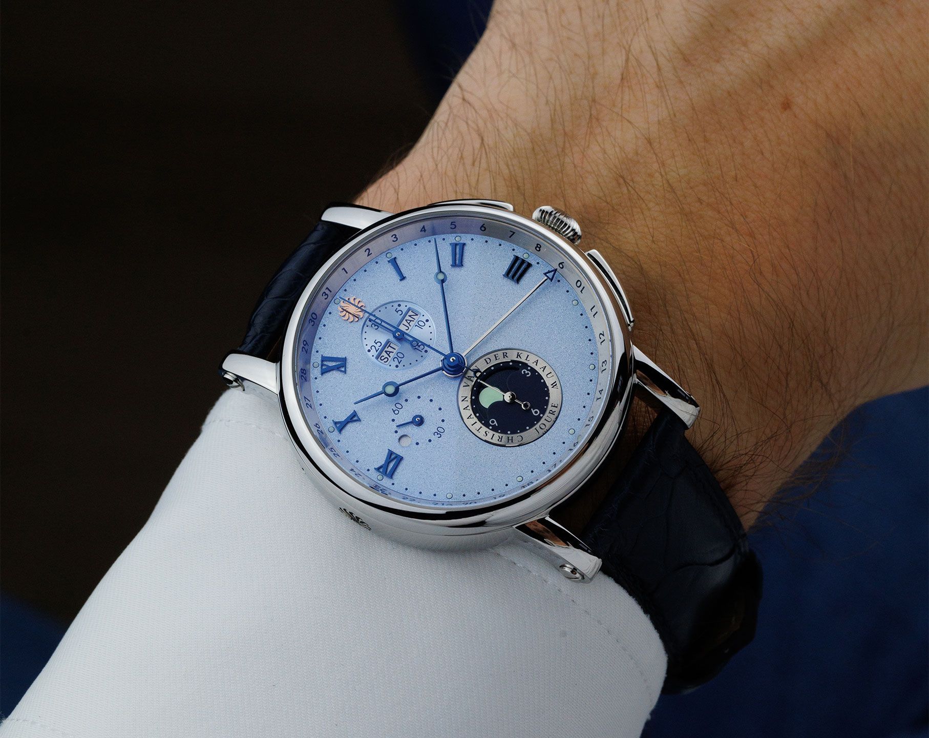 Christiaan van der Klaauw Stars CVDK Hypernova Blue Dial 44 mm Automatic Watch For Men - 3