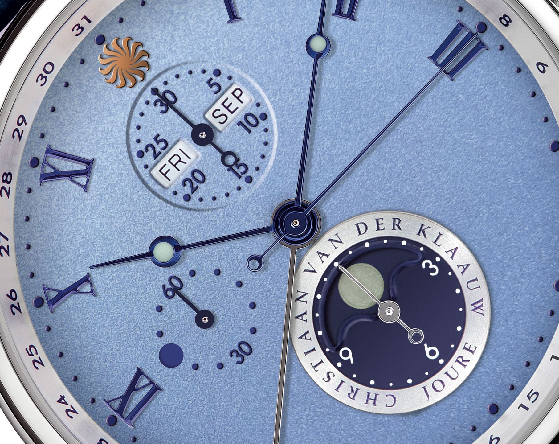 Christiaan van der Klaauw Stars CVDK Hypernova Blue Dial 44 mm Automatic Watch For Men - 4