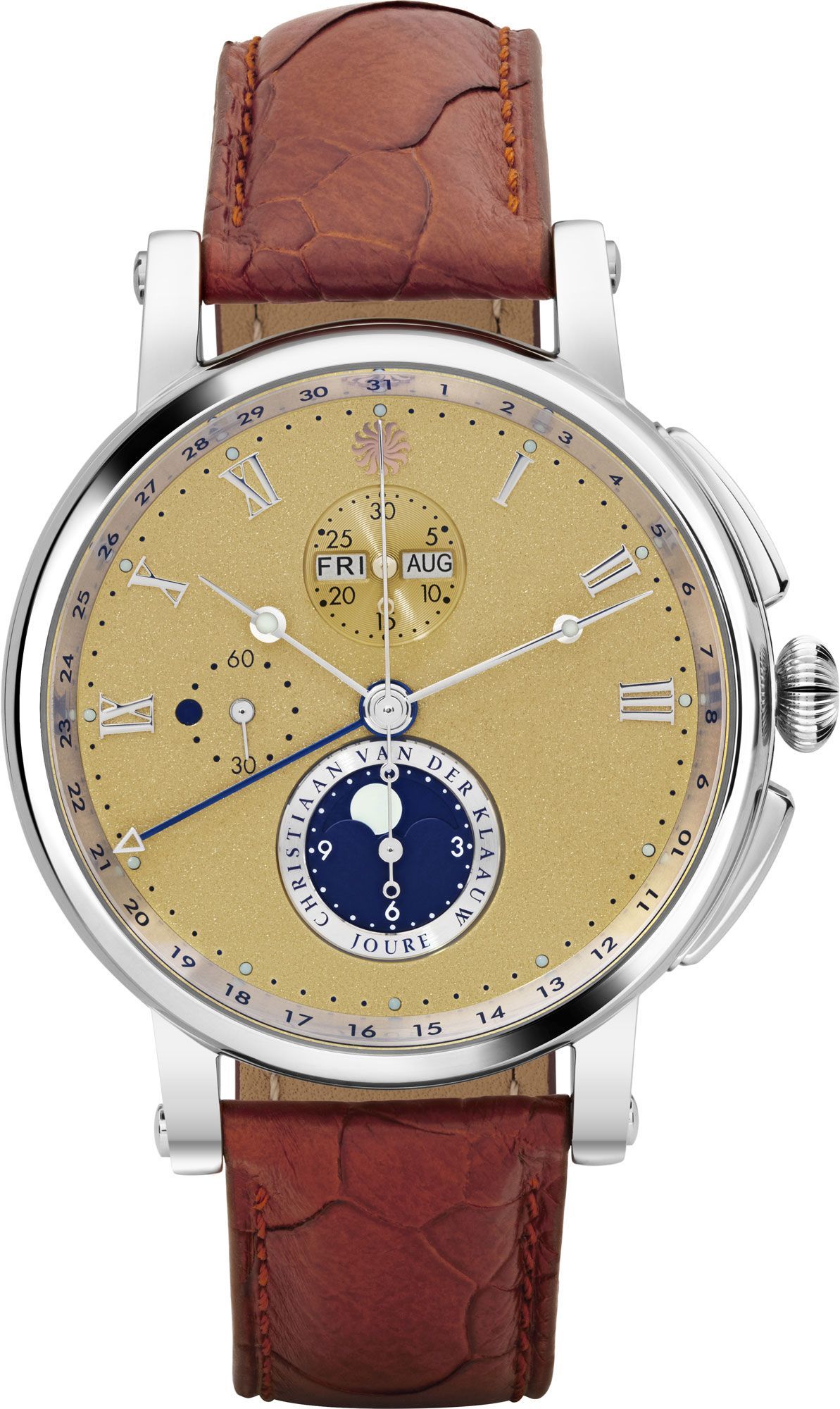 Christiaan van der Klaauw Stars CVDK Hypernova Champagne Dial 44 mm Automatic Watch For Men - 1