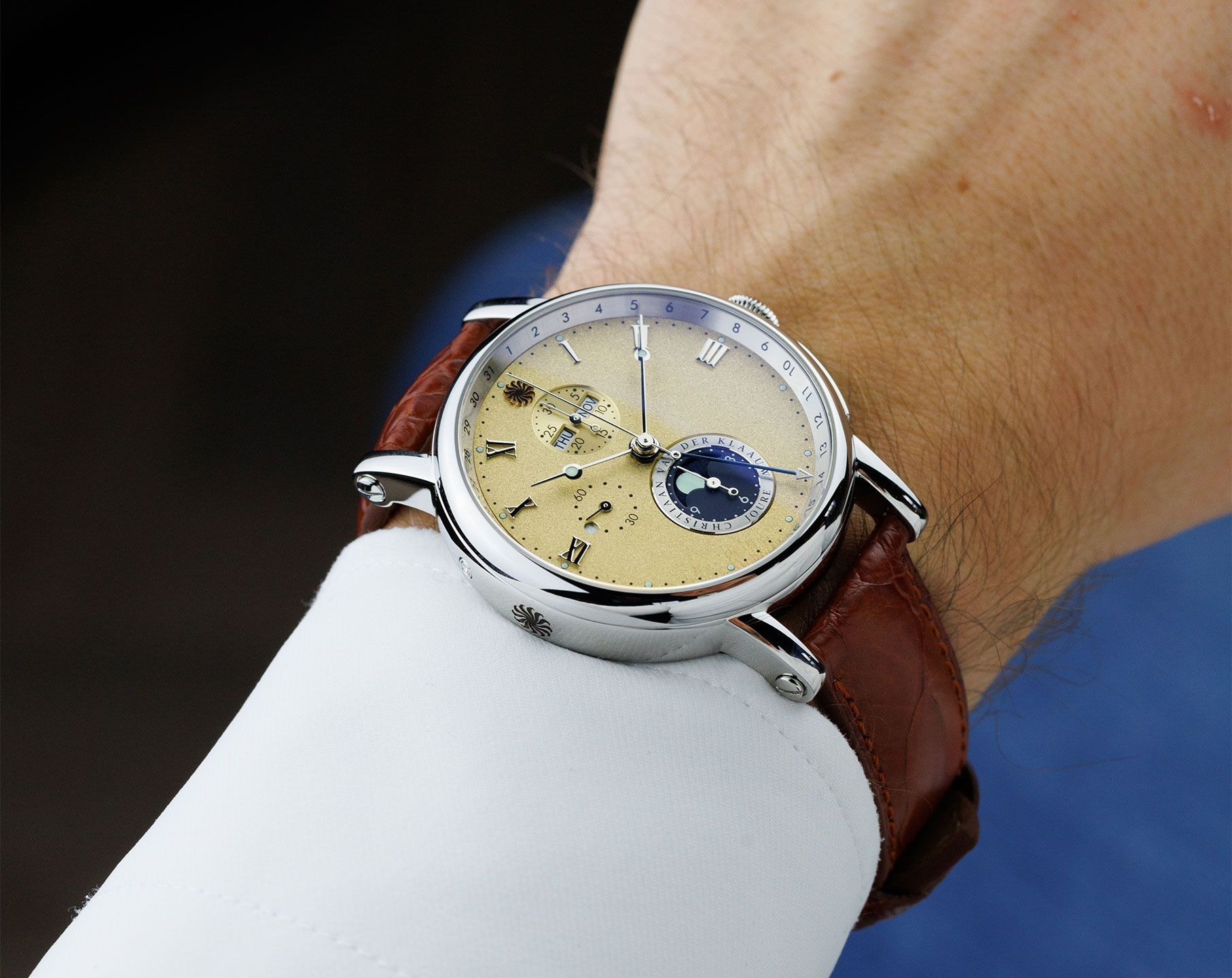 Christiaan van der Klaauw Stars CVDK Hypernova Champagne Dial 44 mm Automatic Watch For Men - 3