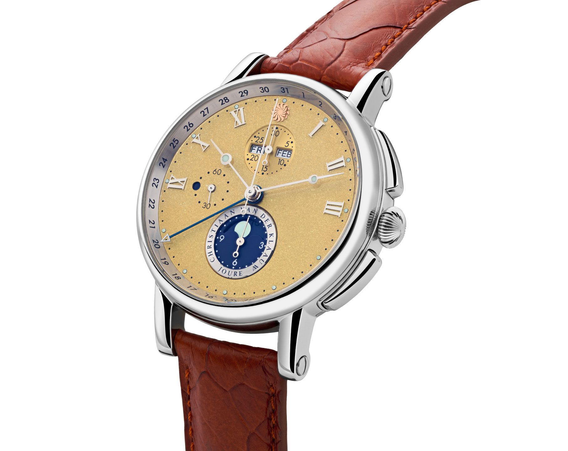 Christiaan van der Klaauw Stars CVDK Hypernova Champagne Dial 44 mm Automatic Watch For Men - 4