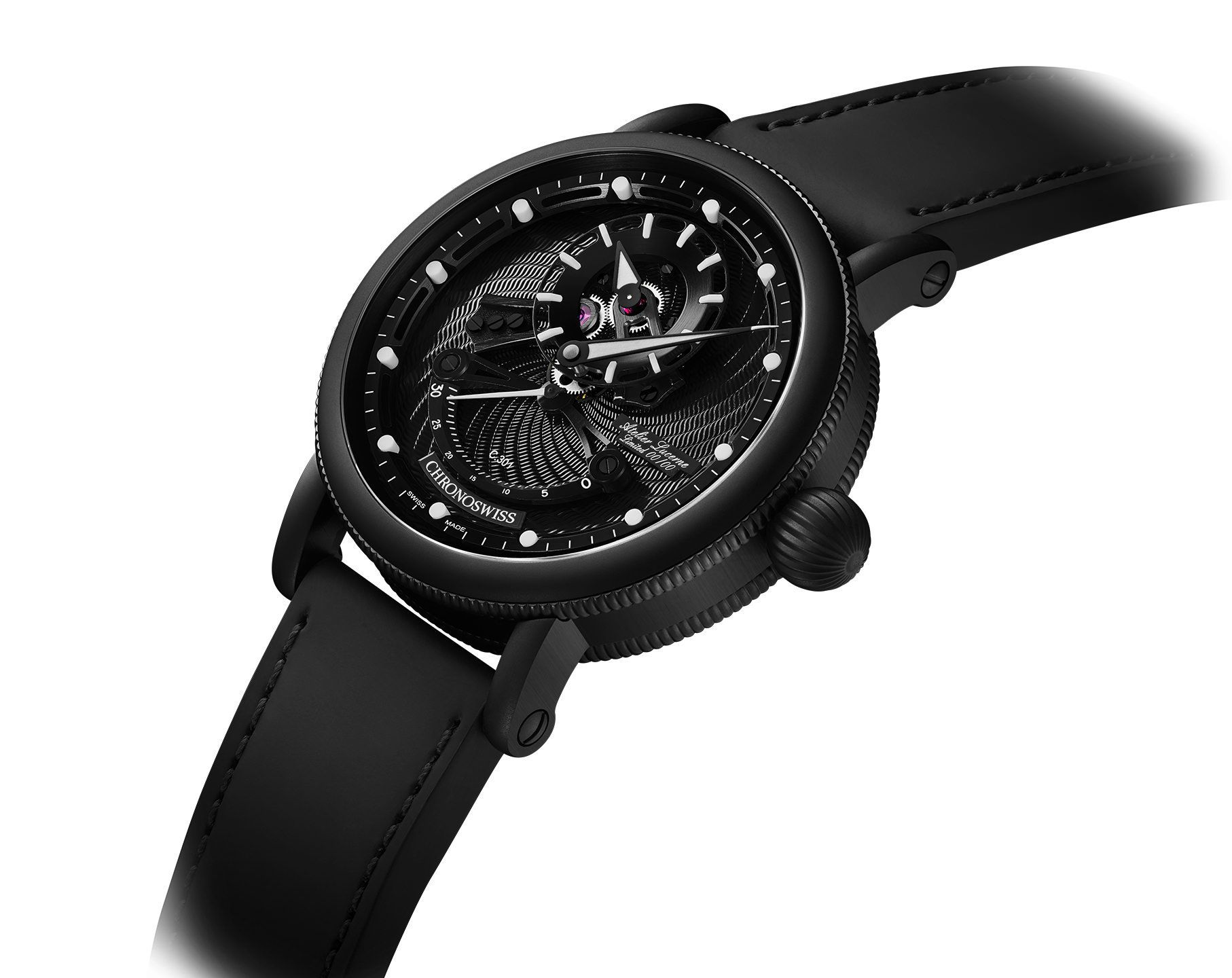 Chronoswiss Open Gear Open Gear Resec Black Dial 44 mm Automatic Watch For Men - 2