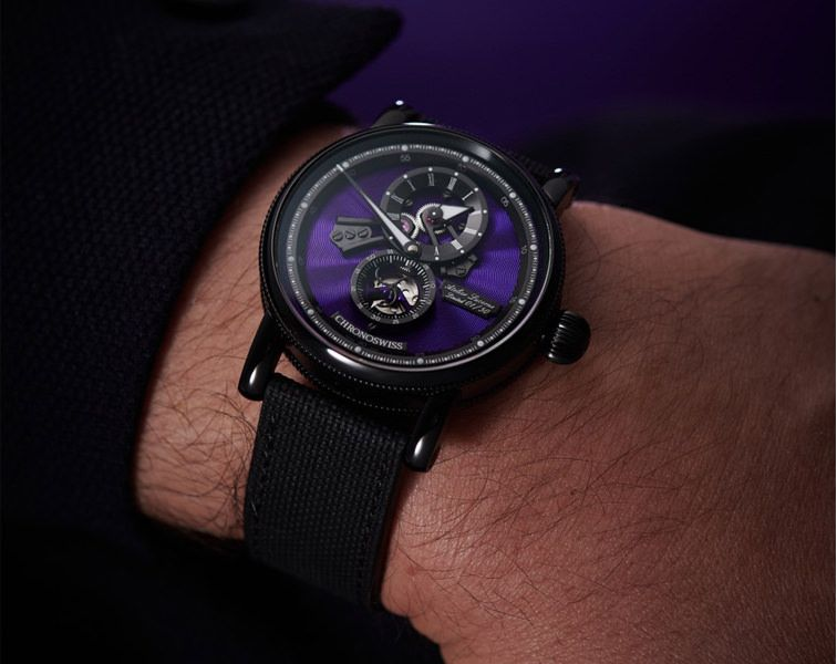ヒンデンブルク Chronoswiss Open Gear Automatic Watch | CH-8755.1-PUBK
