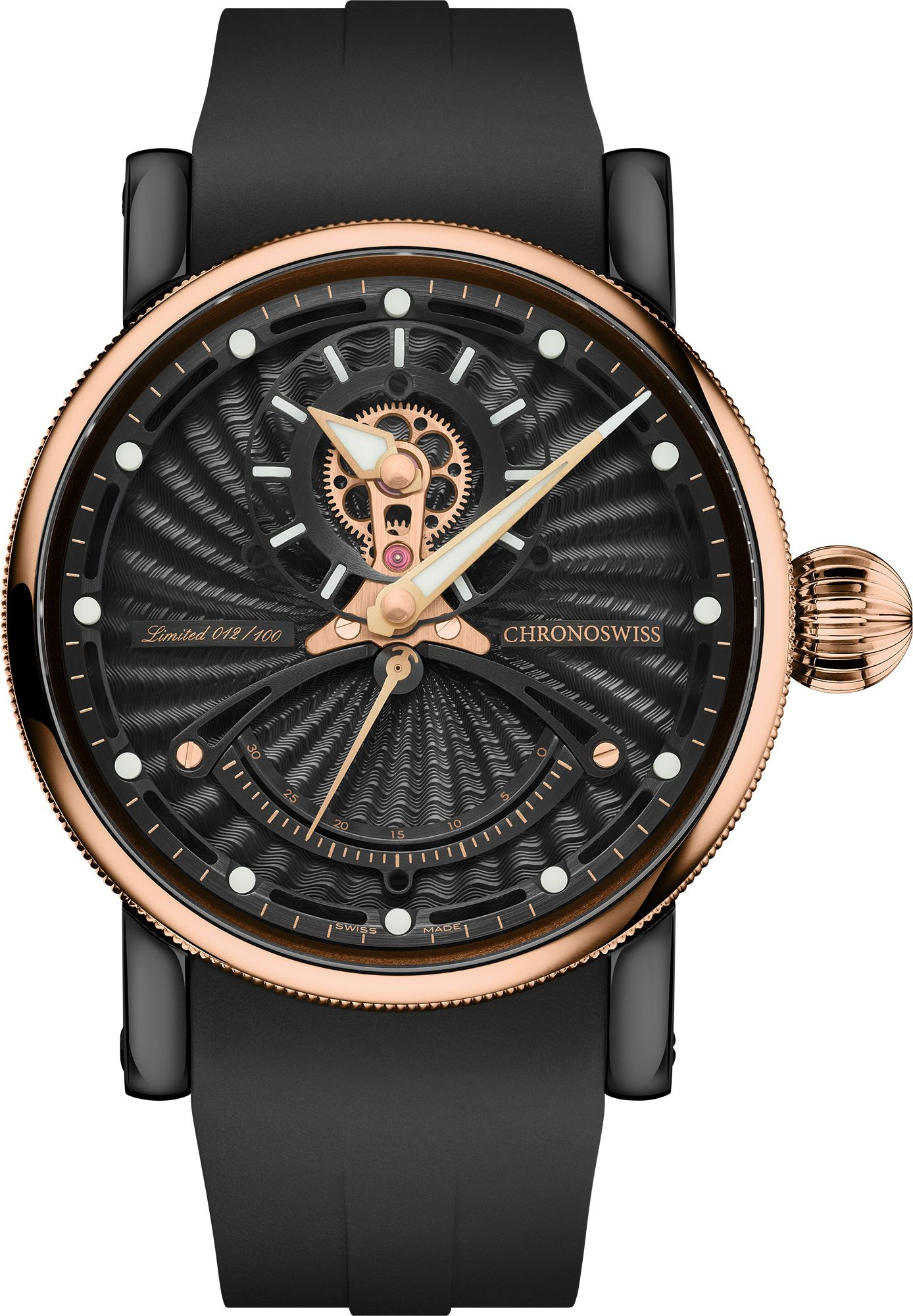 Chronoswiss ReSec Automatic Watch | CH-6925T.1R-BKGO/71-2