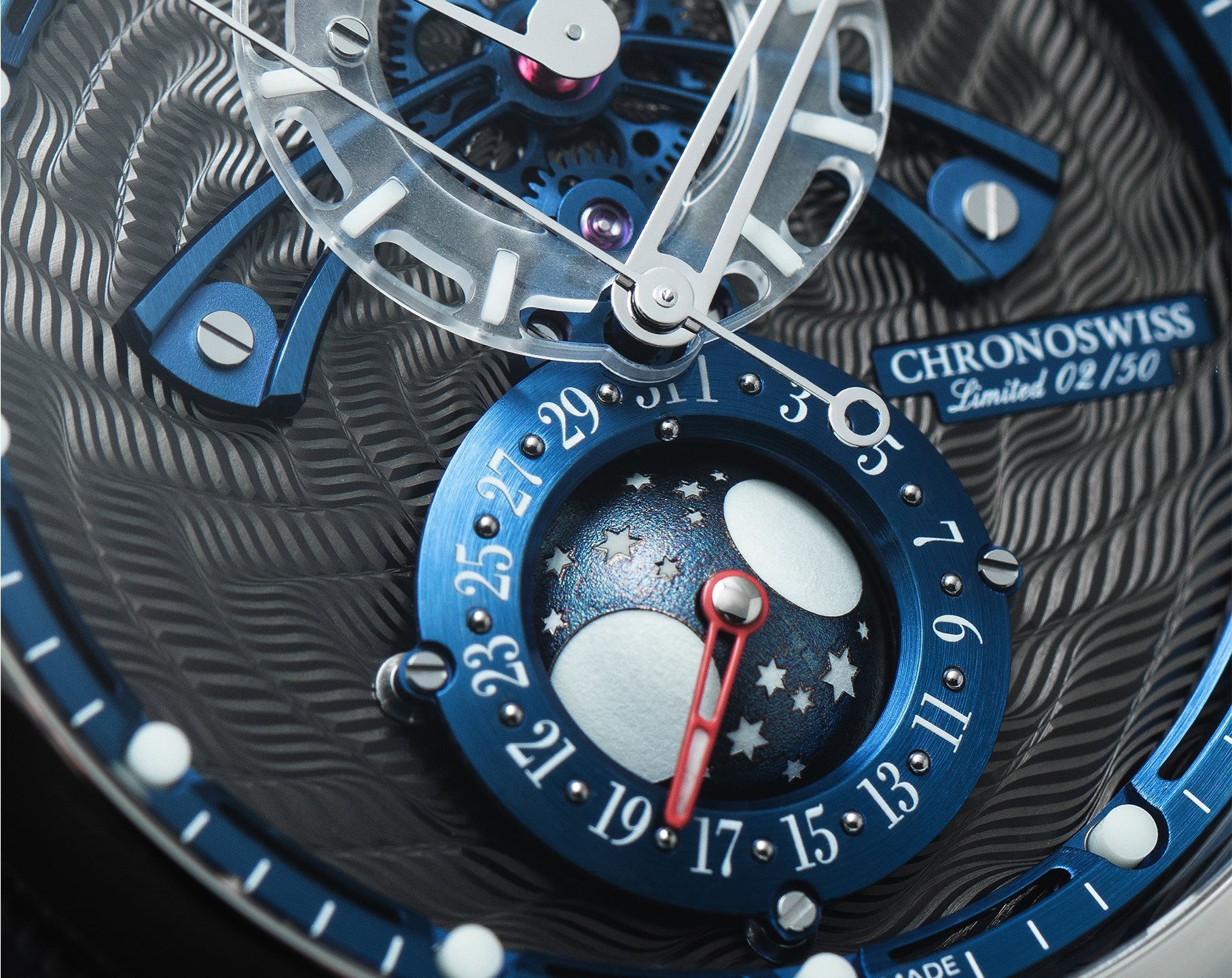 Chronoswiss Space Timer  Black Dial 44 mm Automatic Watch For Men - 8