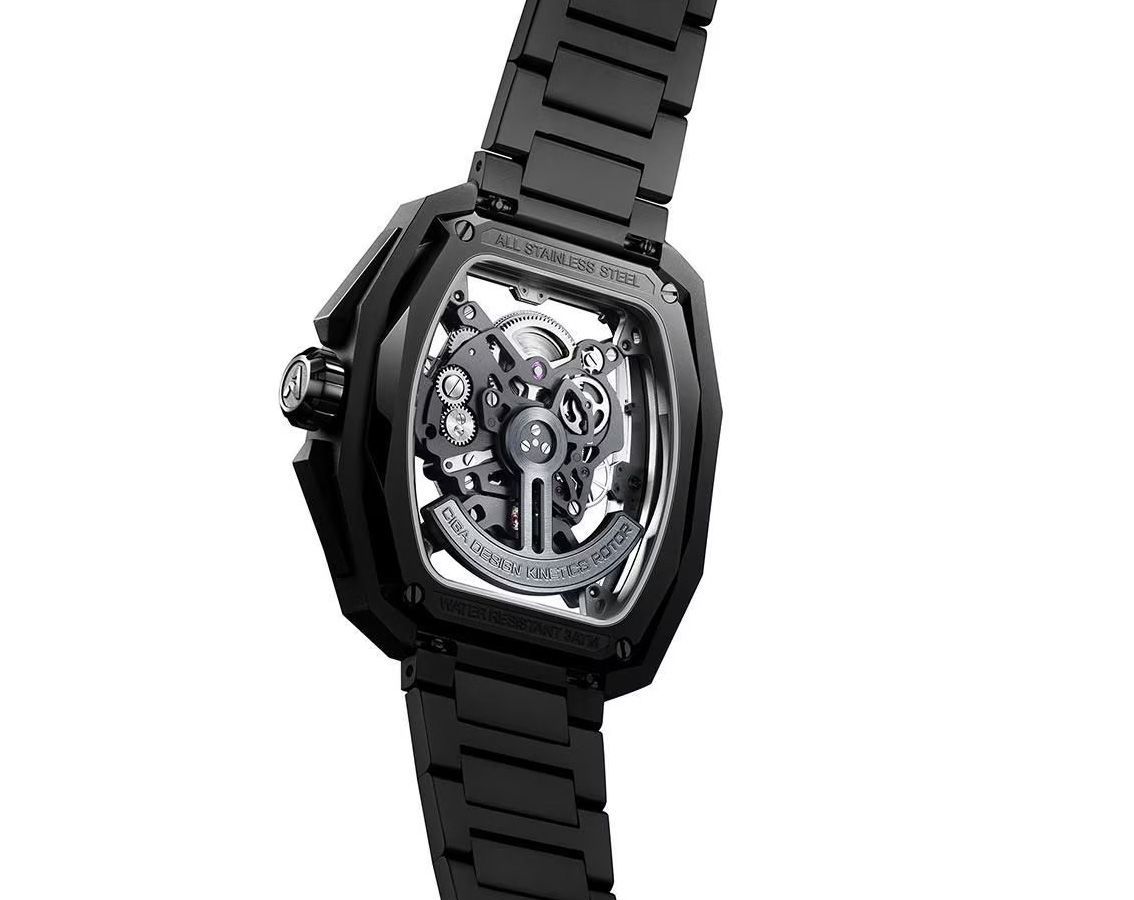 CIGA Design Edge  Skeleton Dial 43 mm Automatic Watch For Men - 2