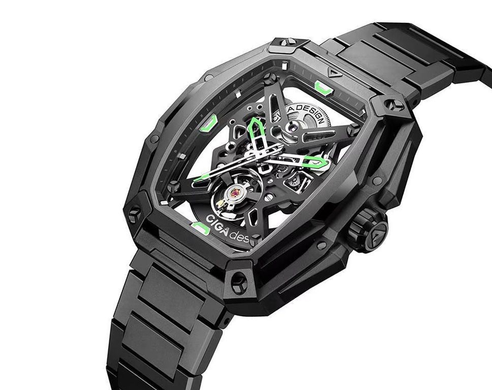 CIGA Design Edge  Skeleton Dial 43 mm Automatic Watch For Men - 3