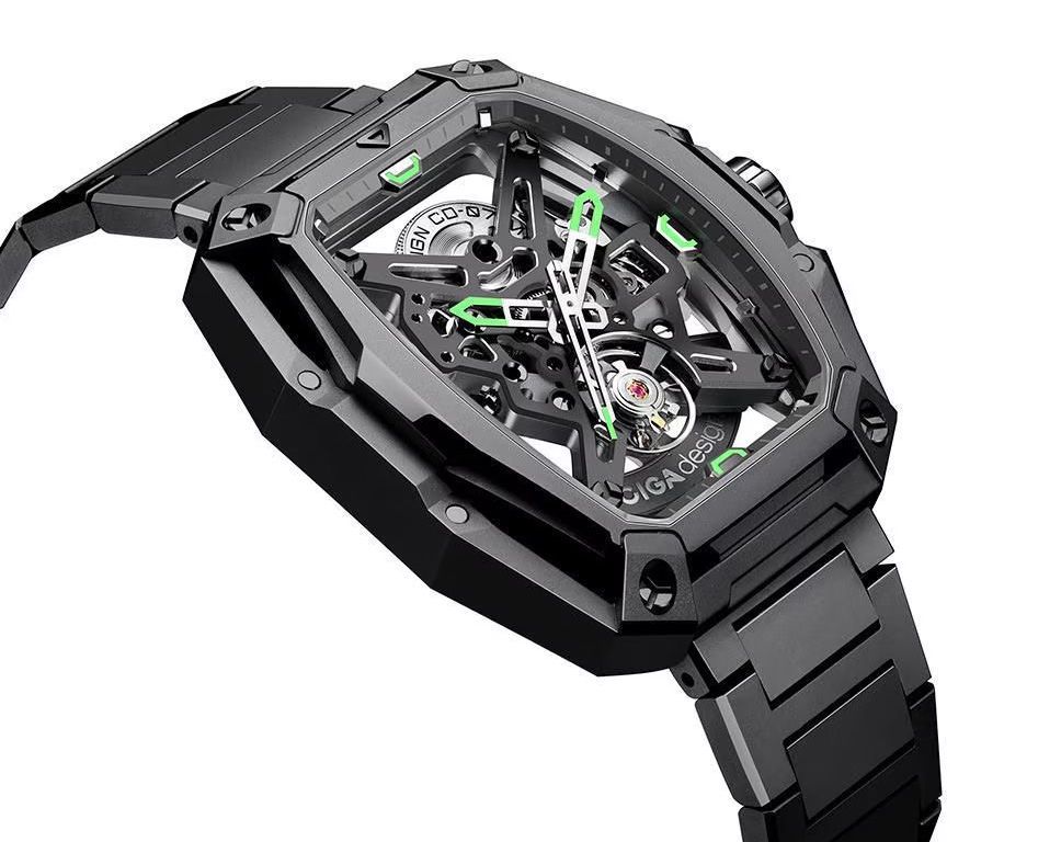 CIGA Design Edge  Skeleton Dial 43 mm Automatic Watch For Men - 4