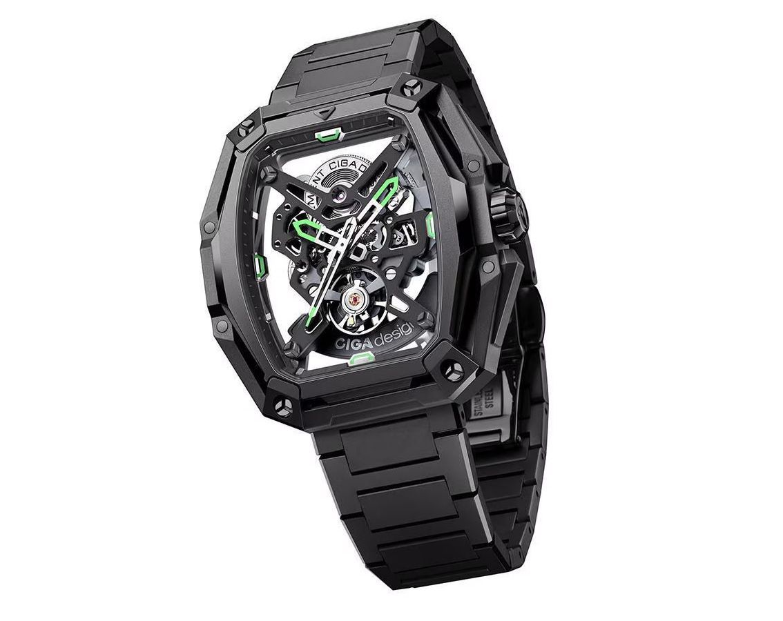CIGA Design Edge  Skeleton Dial 43 mm Automatic Watch For Men - 6
