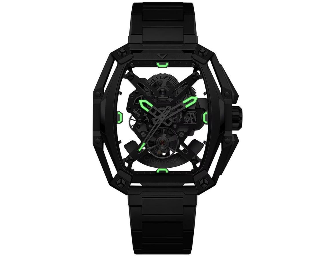 CIGA Design Edge  Skeleton Dial 43 mm Automatic Watch For Men - 7