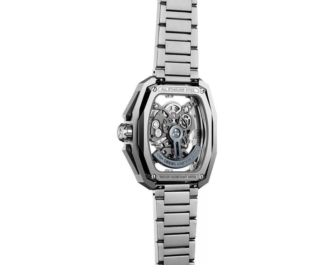 CIGA Design Edge  Skeleton Dial 43 mm Automatic Watch For Men - 2