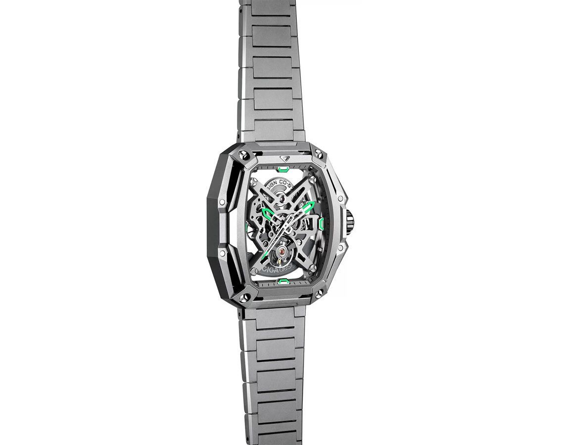 CIGA Design Edge  Skeleton Dial 43 mm Automatic Watch For Men - 3