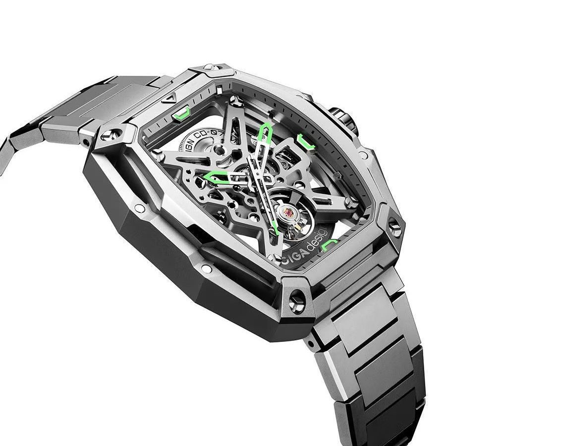 CIGA Design Edge  Skeleton Dial 43 mm Automatic Watch For Men - 5